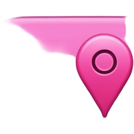 pink big gps map lines emoji
