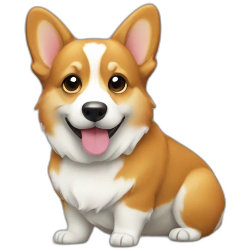 Notebook-corgi emoji