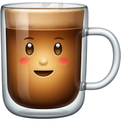 Coffee with steam emoji