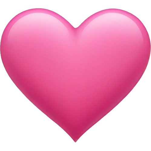 pink heart emoji