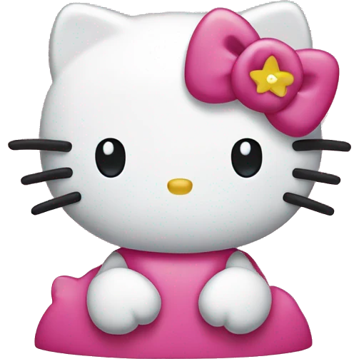 Hello kitty emoji