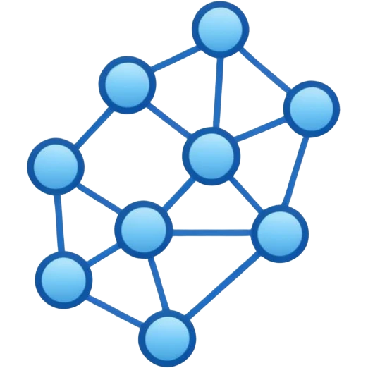 A small graph with 5 nodes emoji