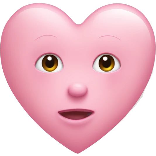 baby pink heart emoji