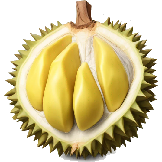 Durian fruit emoji