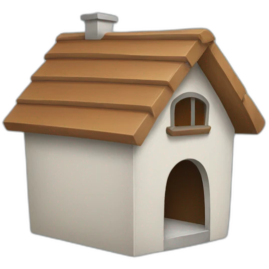 Dog house emoji
