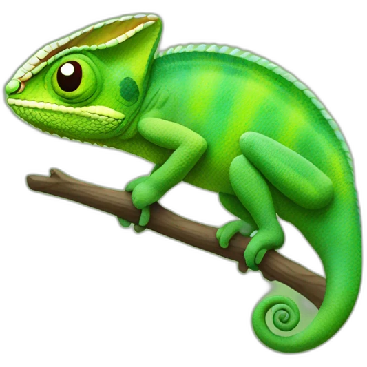 Chameleon emoji