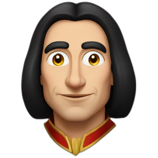 Lord Farquaad portrait emoji