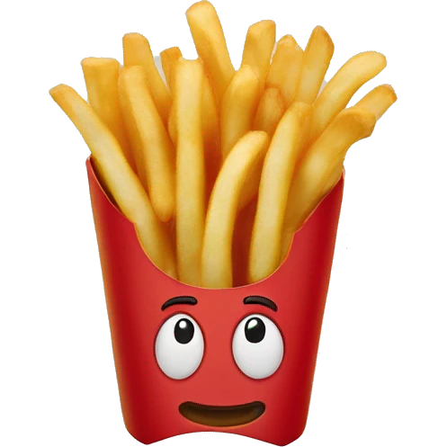 McDonald’s French fry emoji