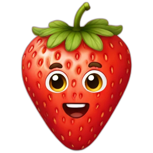 strawberry emoji