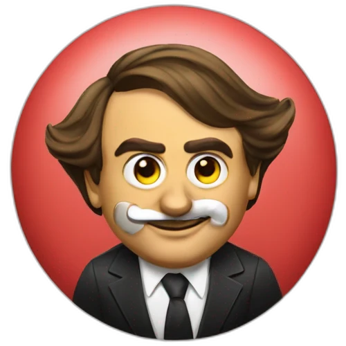 bolsonaro with clown nose emoji