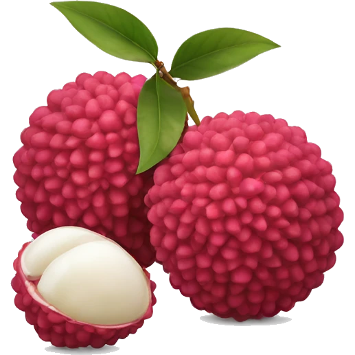 lychee’s  emoji