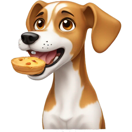hungry dog emoji