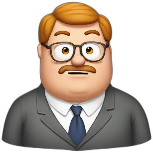 Peter griffin half garfield emoji