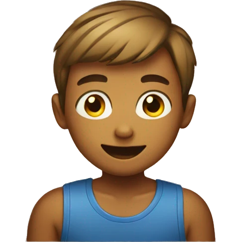 Boy in box emoji