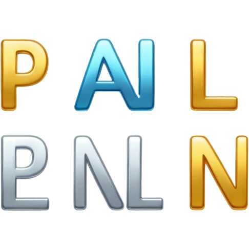 letters PNL playful shiny emoji