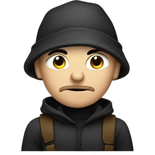 male thief emoji