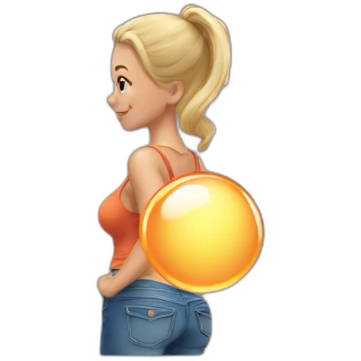 bubble butt emoji