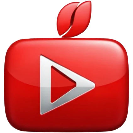 YouTube logo emoji