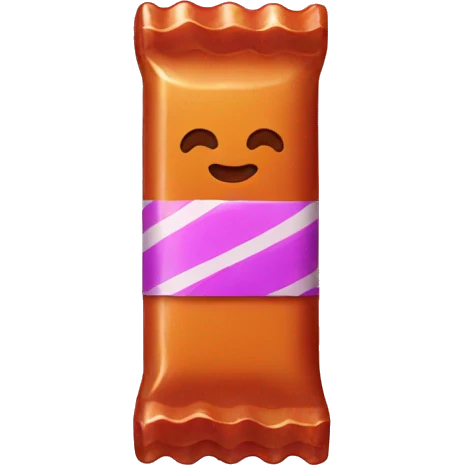 A bar of candy emoji