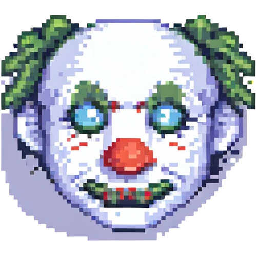 clown's nose emoji