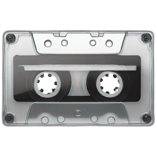 Transparent Cassette emoji