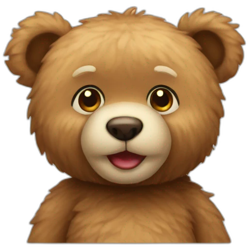 teddy bear emoji