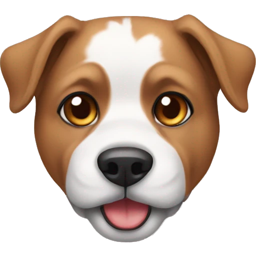 Perro con cotufas emoji