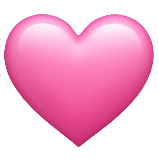 Pink heart emoji
