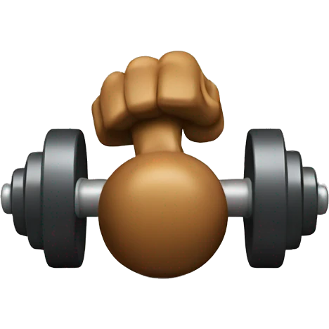 dumb bell emoji