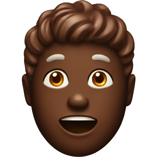 Chocolate corrsiant  emoji