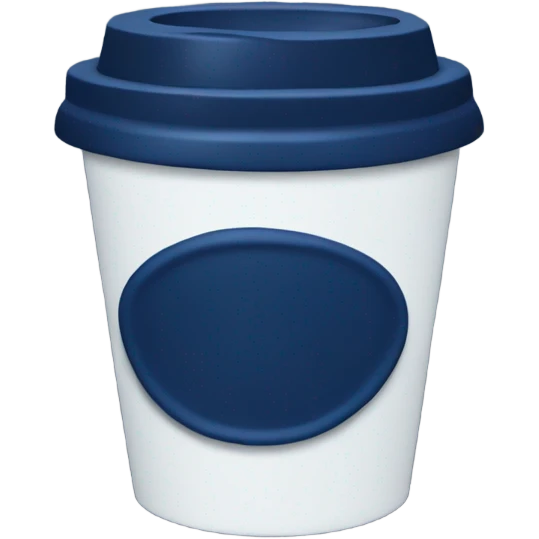 navi blue coffee cup emoji