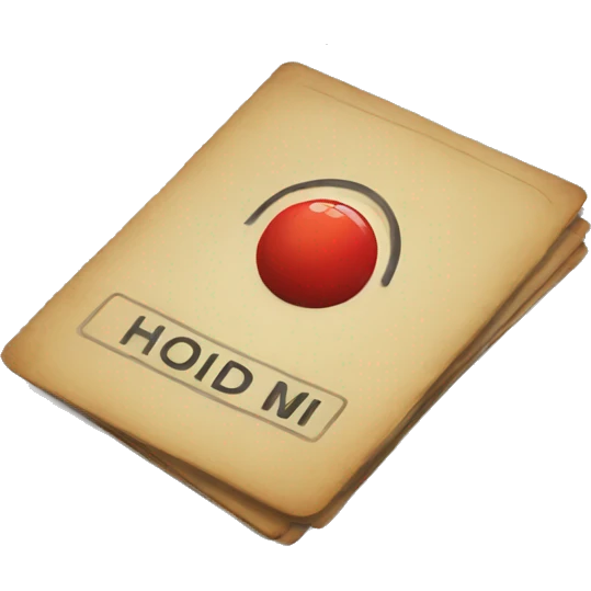 hold card emoji