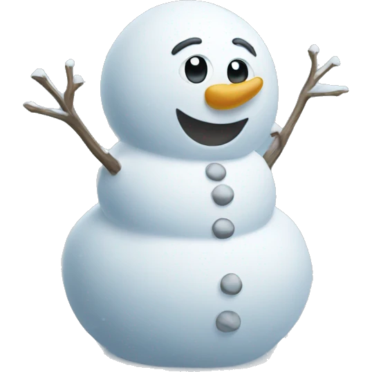 Snow  emoji