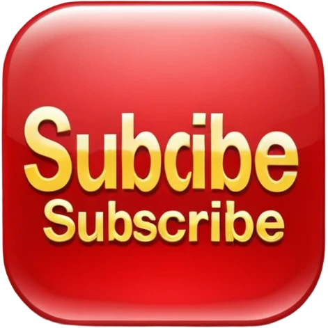 Subscribe button Youtube emoji