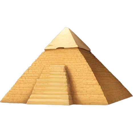 Ehyptian pyramid emoji