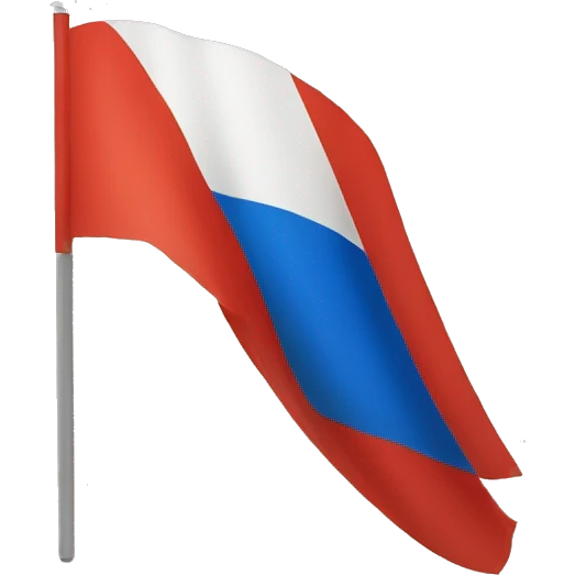 Russian flag upside down emoji