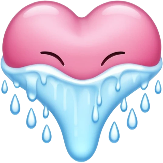 A vagina with sticky white cum coming out of it emoji