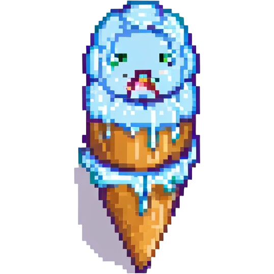 face eating ice cream emoji