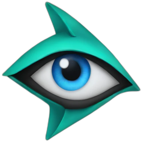 The arrow click the blue eye emoji