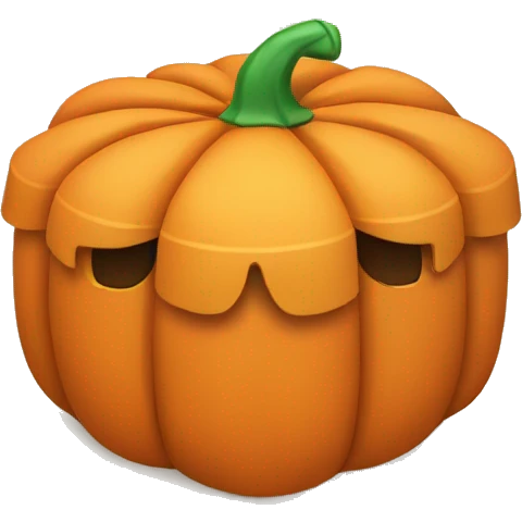 pumpkin gift box emoji