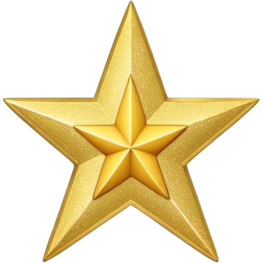 Star with "$" in the center. emoji