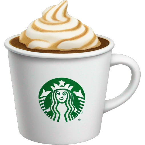 Starbucks coffee emoji