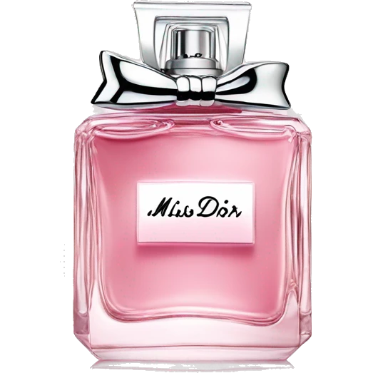 Miss Dior pefume  emoji
