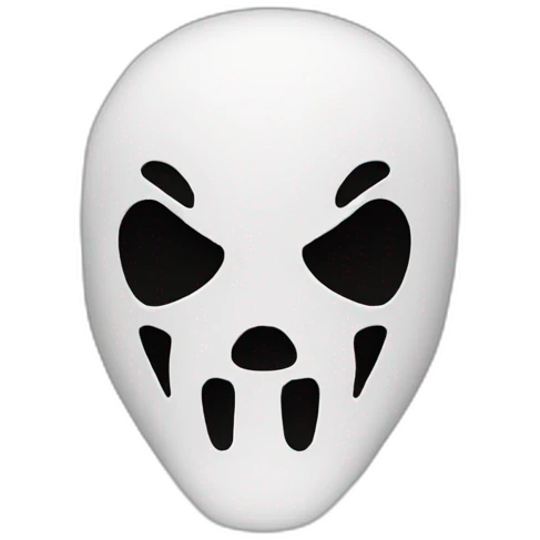 Ghostface emoji