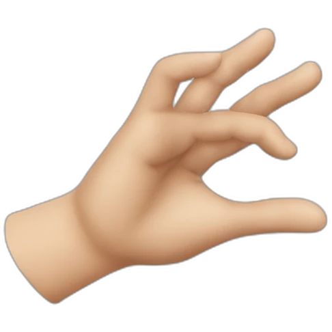 Hand emoji