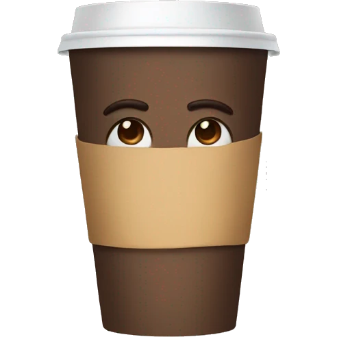 I need coffee emoji