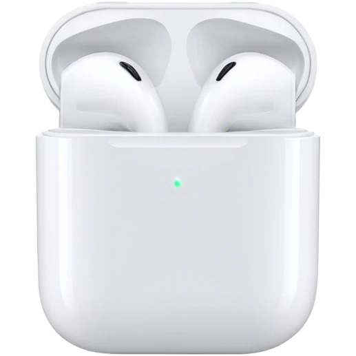 Black AirPod  emoji