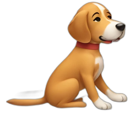 dog massage emoji