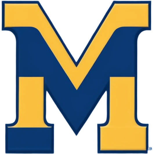 Michigan Wolverines logo emoji