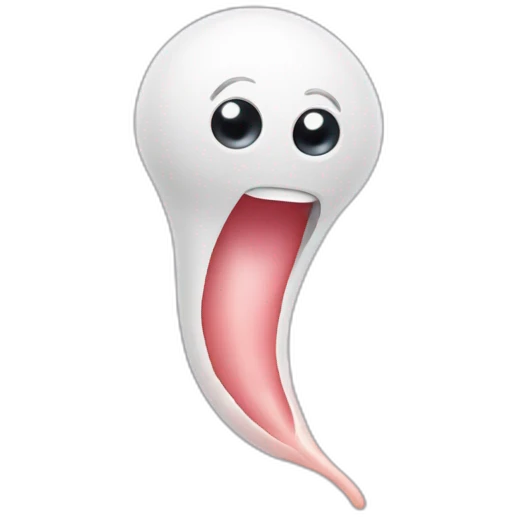 spermatozoïd emoji